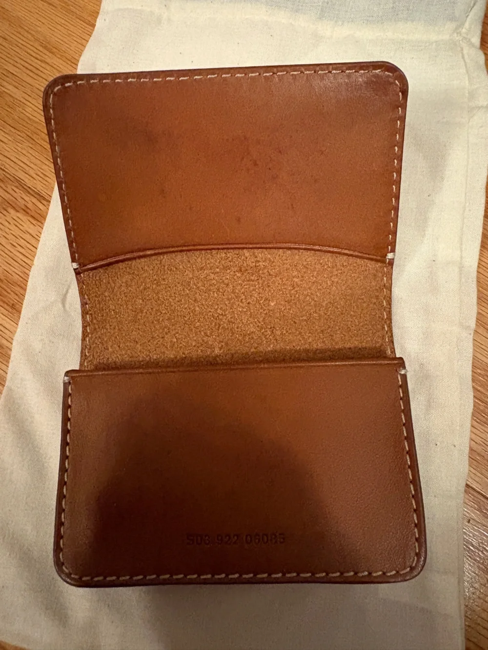 Shinola Business Card Holder Wallet
